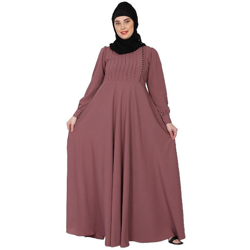 Abaya designs cheap with buttons